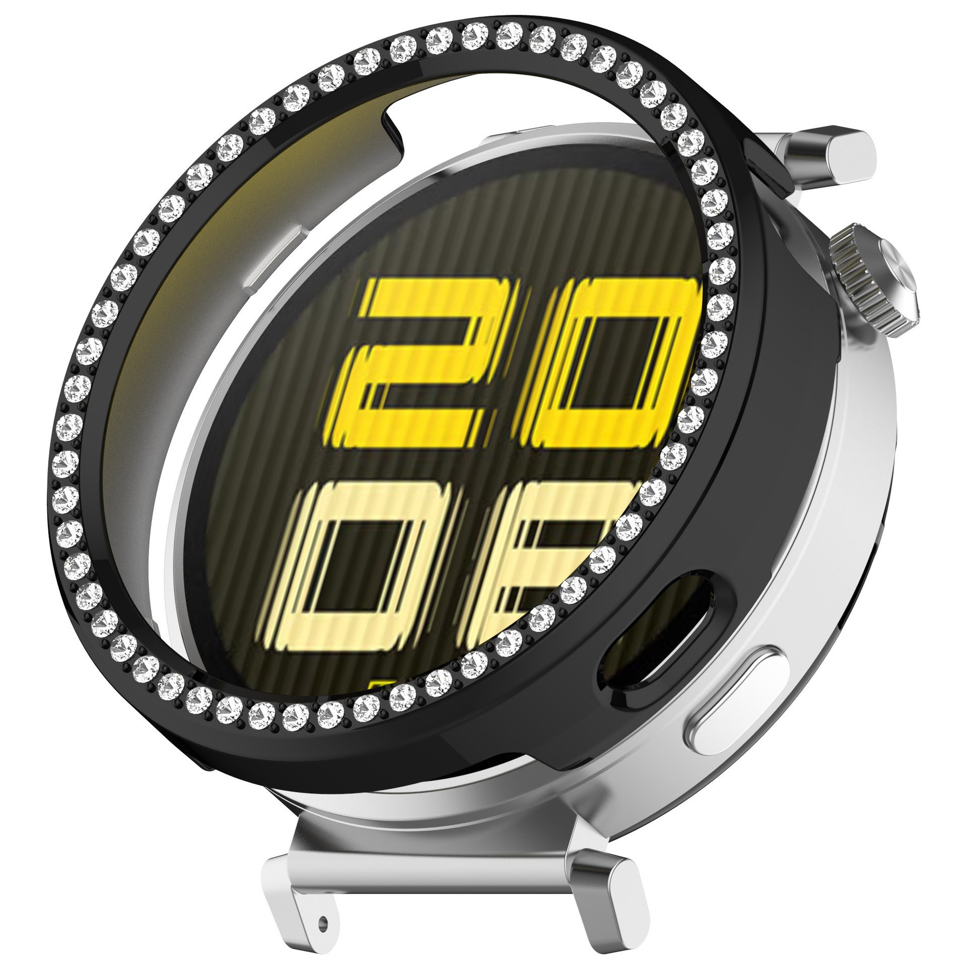 For Huawei GT5 pro Ceramic Watch PC Diamond Hollow Protective Case Sports Smart Protective Case GT4 Girls