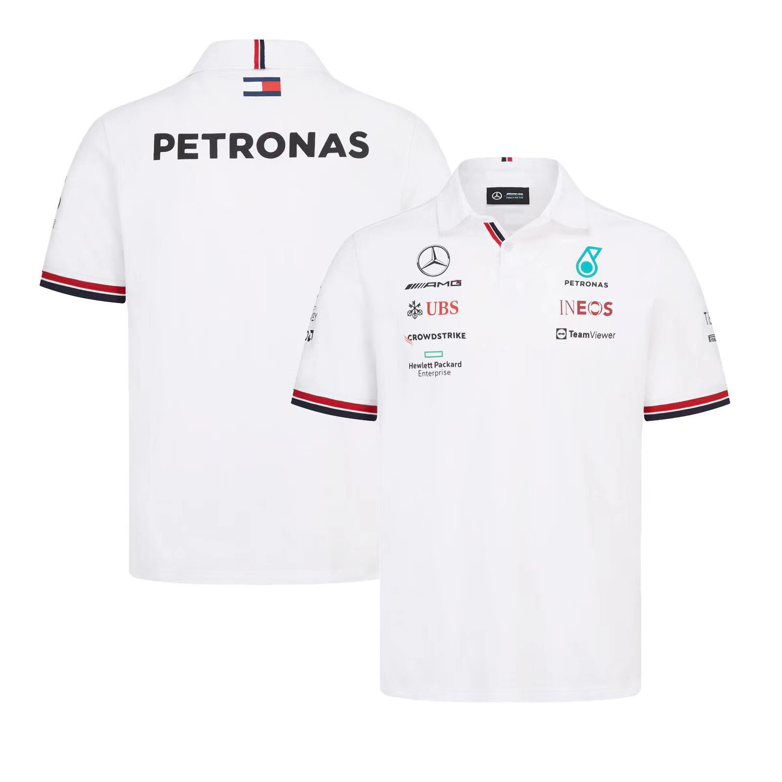 Cross-Border F1 Racing New Polo Shirt Motorcycle Clothing Mountain Breathable Quick-Drying Round Neck Short-Sleeved Polo Off-Road Shirt