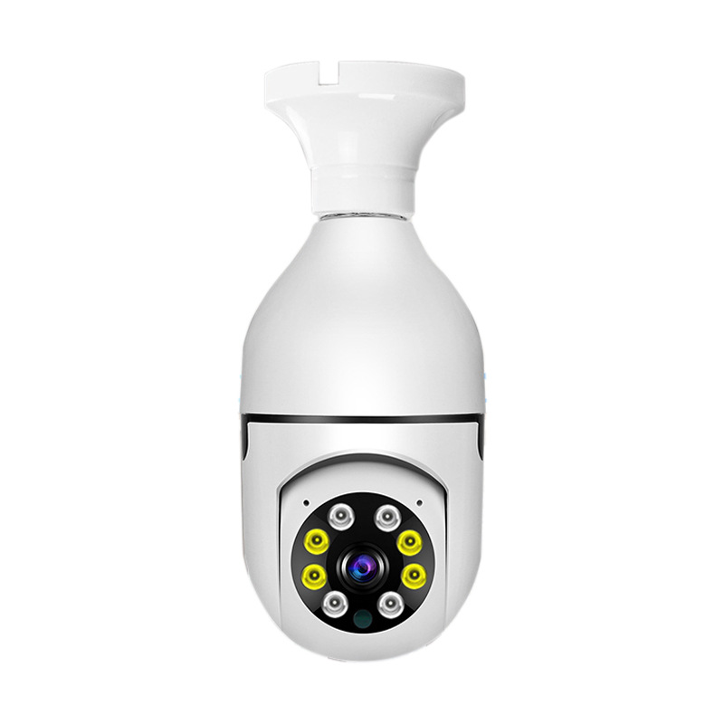 Bulb surveillance camera wifi crazy bird IOT APP mobile phone remote infrared network E27 camera manufacturer