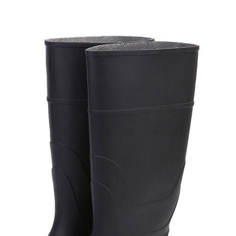 Men's Construction Site Rain Boots High-Top Non-Slip and Wear-Resistant Construction Site Men's Rain Boots Export Frosted Waterproof High-Top Labor Protection Rain Boots