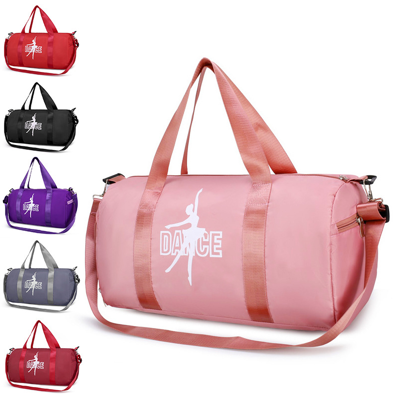 Dance Bag Adult Female Dance Bag Single Shoulder Dance Bag Handbag Fitness Bag Dance Bag Large Printable Yoga Bag