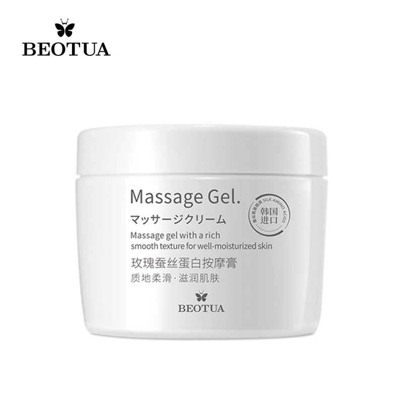 Podie Rose Silk Glue Protein Massage Cream Refreshing Hydrating and Moisturizing Cleansing Facial Massage Cream Beauty Salon Wholesale