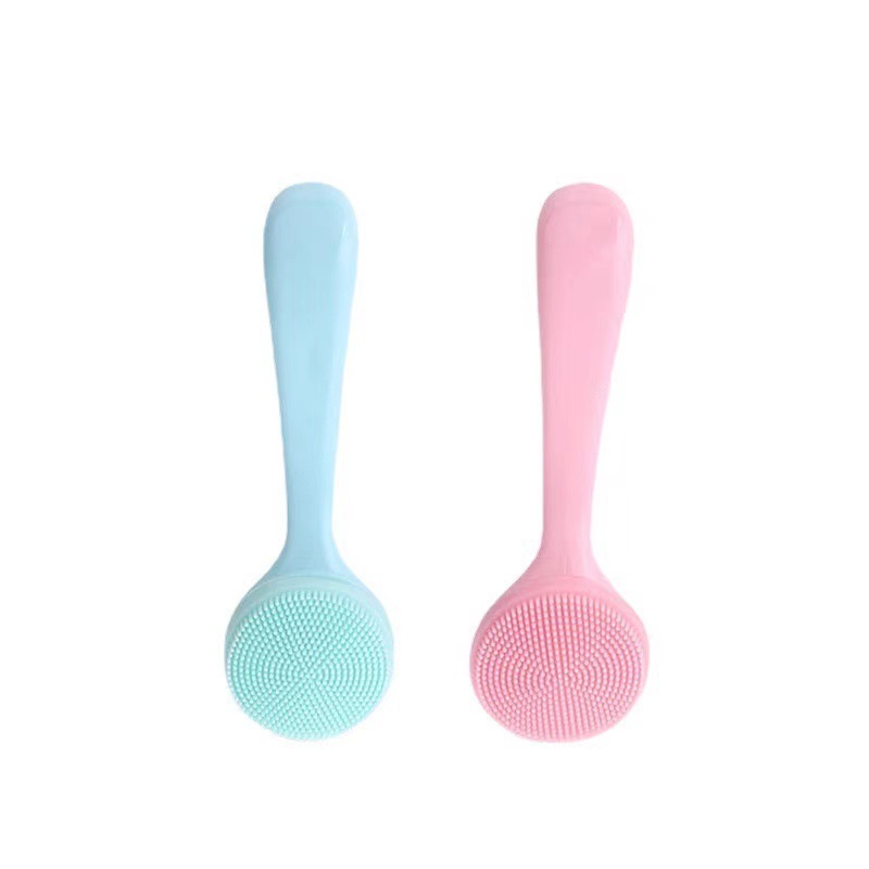 Cross-border soft silicone hand-feel wash brush makeup remover blackhead cleansing tool portable beauty tools wholesale