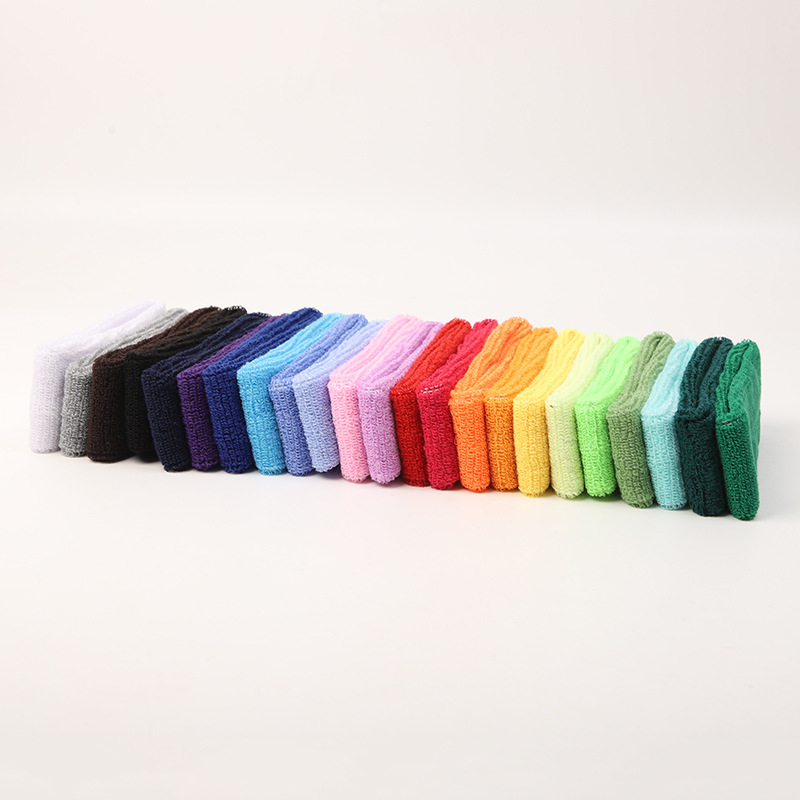 Sports Towel Headband Sweat-Absorbent Breathable Running Sports Basket Football Yoga Elastic Headband Men's and Women's Fashion Headscarf