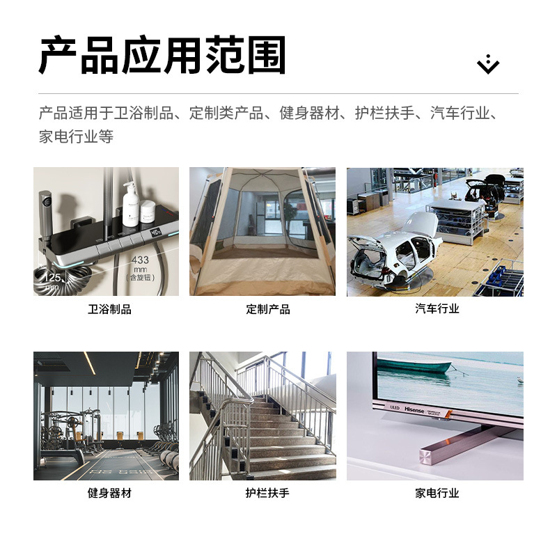 Foshan Manufacturer 304 Stainless Steel Square Tube Decorative Tube 201 Brushed Rectangular Tube Flat Tube Stainless Steel Flat Tube Customization