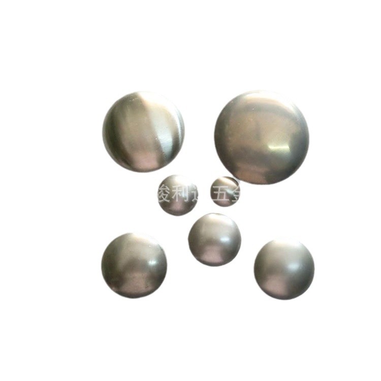 Stainless Steel Round Pipe 201 Arched Seal, Convex Plug, Curved Sealing Cap, Landscape Guardrail Post Cap