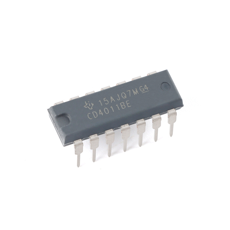 Original Genuine Direct Plug Cd4011Be Pdip-14 Four-Way 2-Input Nand Gate Logic Chip