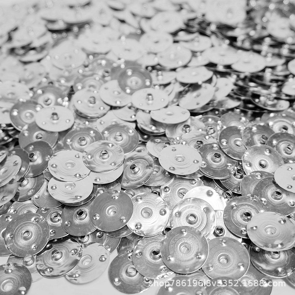 Candle core base diameter 12.5mm 14mm wax holder diy candle raw material wax core fixed bottom holder round iron sheet