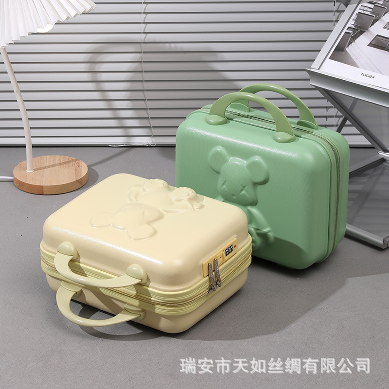 Customized Manufacturer's Cosmetic Bag for Women, Portable Large-Capacity Storage Bag, Cute Travel Portable Gift Cosmetic Case, Ultra-Light