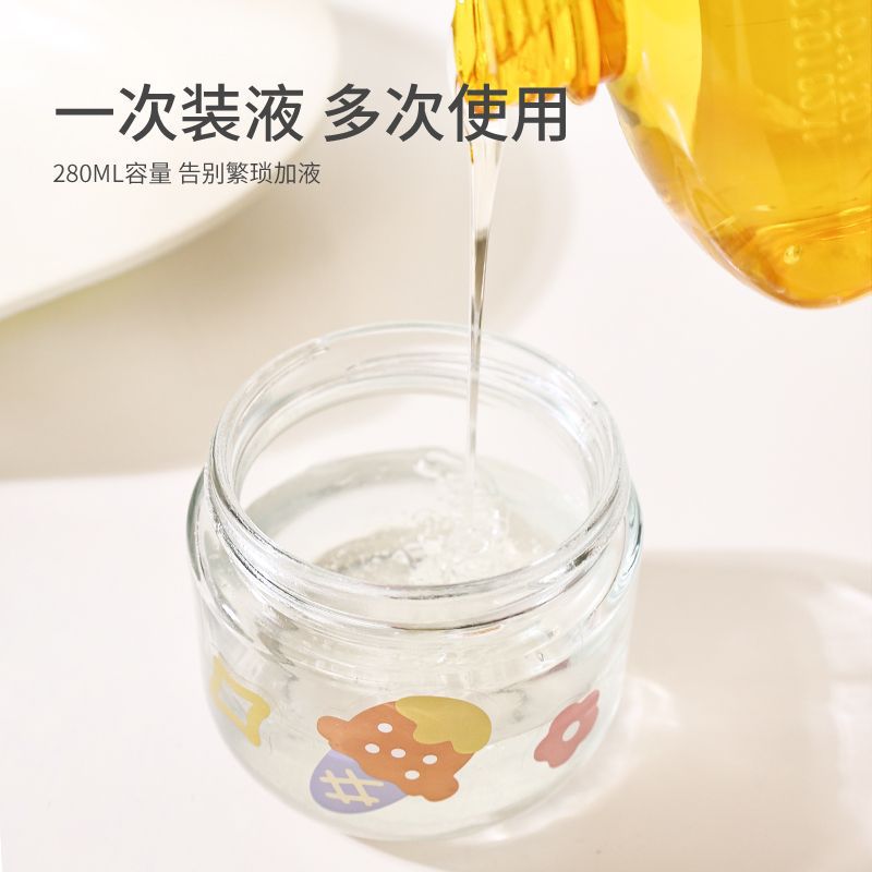 Detergent Press bubble Press bottle kitchen detergent sub-bottle large capacity storage bottle bubbler cute