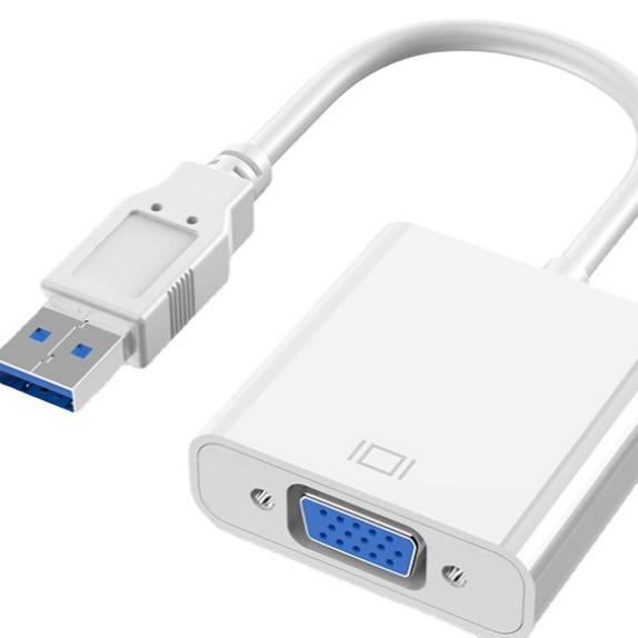 usb to vga projector interface external graphics card USB 3.0 to VGA converter monitor conversion adapter cable