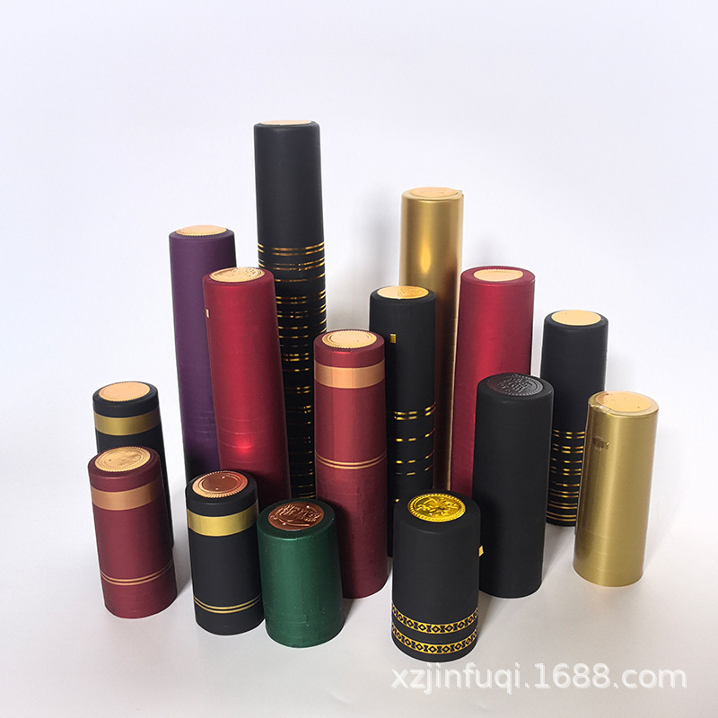 Пленка для термоусадки для бутылок вина ПВХ легкая в разрыве пластиковая крышка оптовая продажа для запечатывания вина