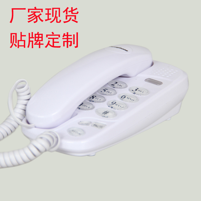 Готовый телефон Kx-T580 для бизнеса и отелей, настенный, малый, с английским языком, от производителя