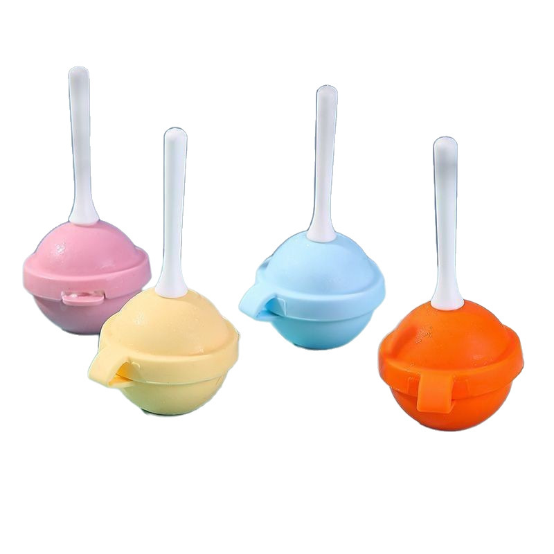 Lollipop Ice Mold Popsicle Mold Food Grade Household Popsicle Ice Cream Ice Cube Silicone Homemade Ice Cream Mold for Kidsren