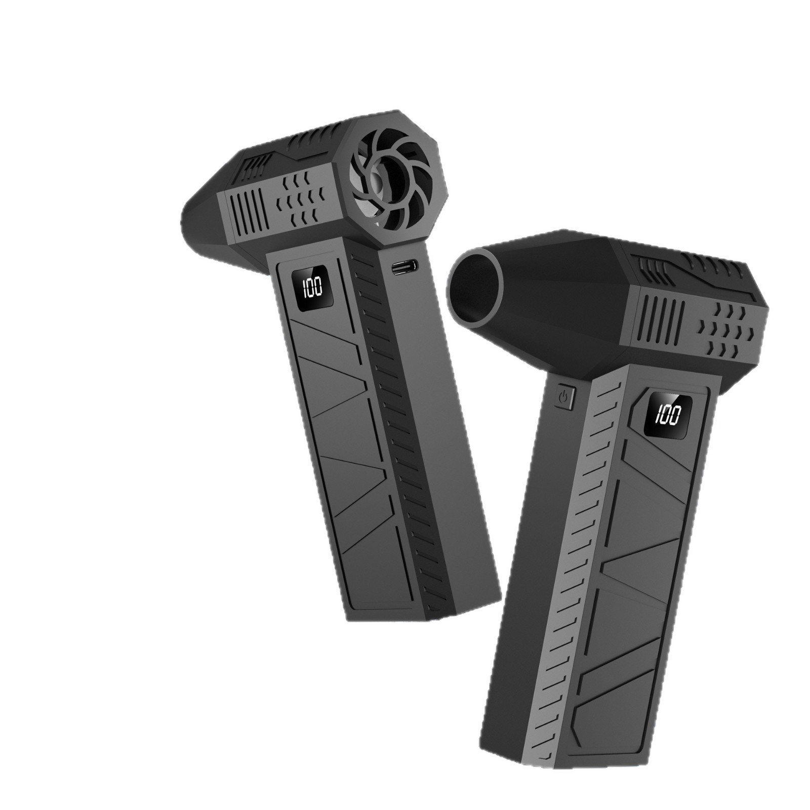 Violent Fan Portable Mini Camping Outdoor Handheld Turbine Fan High-Speed Brushless High-Speed Blower Dust Blower