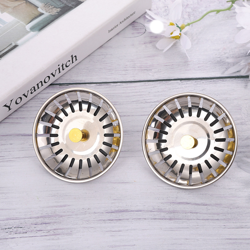 Wholesale Sales of Stainless Steel Sink Filters, Sink Drain Stoppers, Kitchen Drain Stoppers with Covers