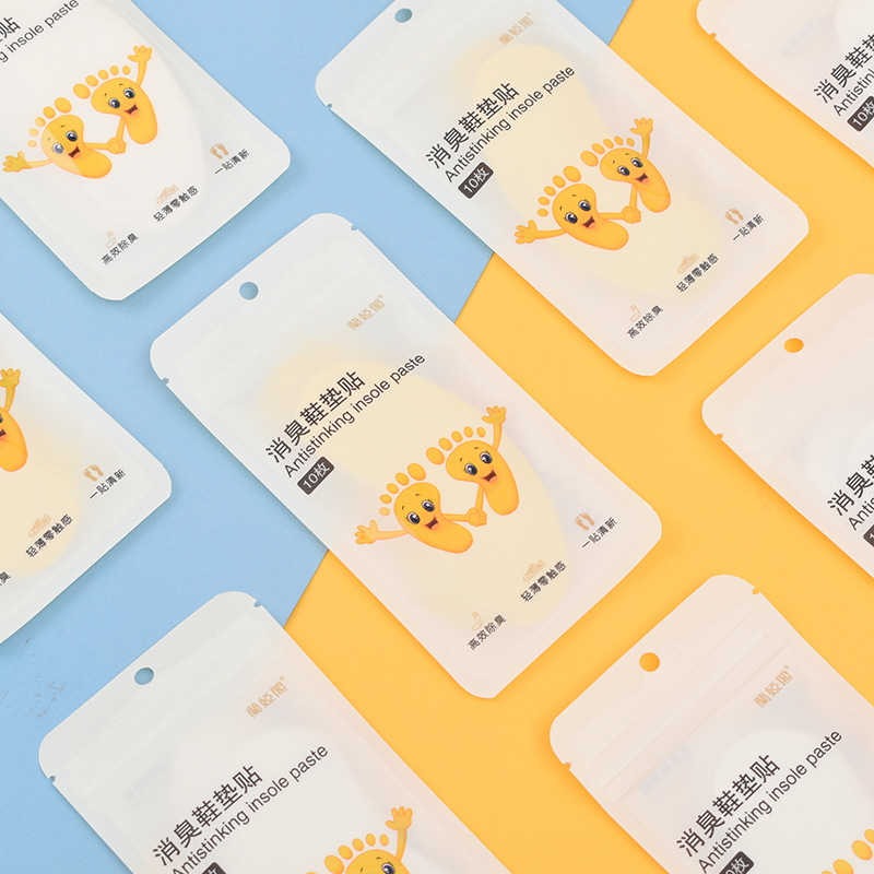 Deodorizing Insoles for Shoes and Socks, Deodorizing Lemon Fragrance Patch, Antibacterial Shoe Patch, Deodorizing Blue Sneakers, Deodorizing Shoe Patch