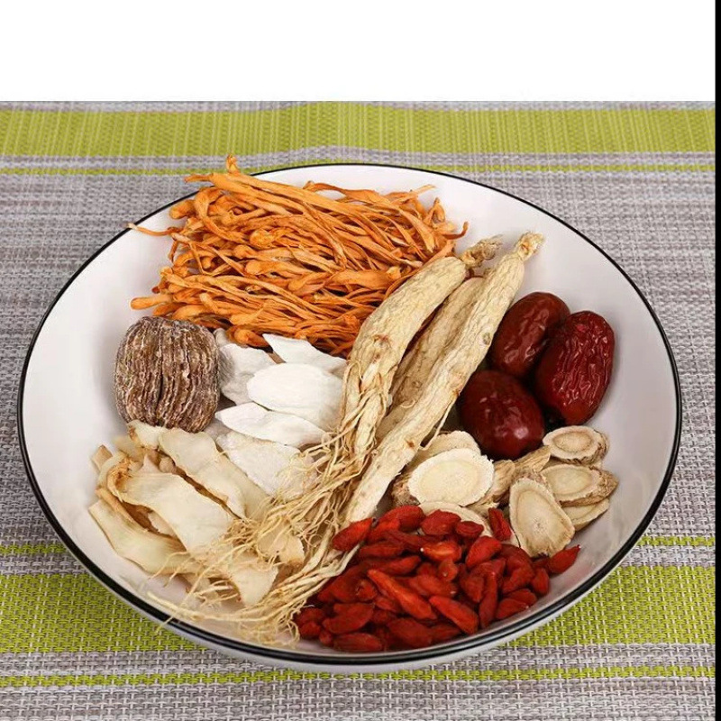 炖鸽子乌鸡汤料】人参山药玉竹百合唛东真材实料大颗粒养生煲汤料