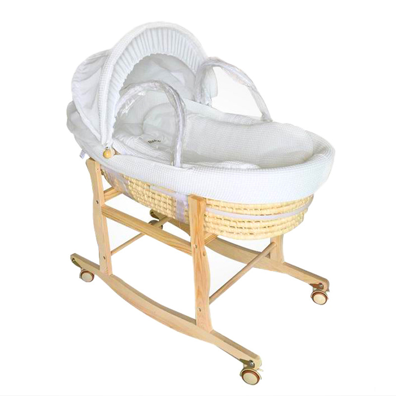 Baby Carrier Newborn Portable Baby Carrier Crib Bb Bed Carrier Corn Husk Woven Basket Sleeping Cradle