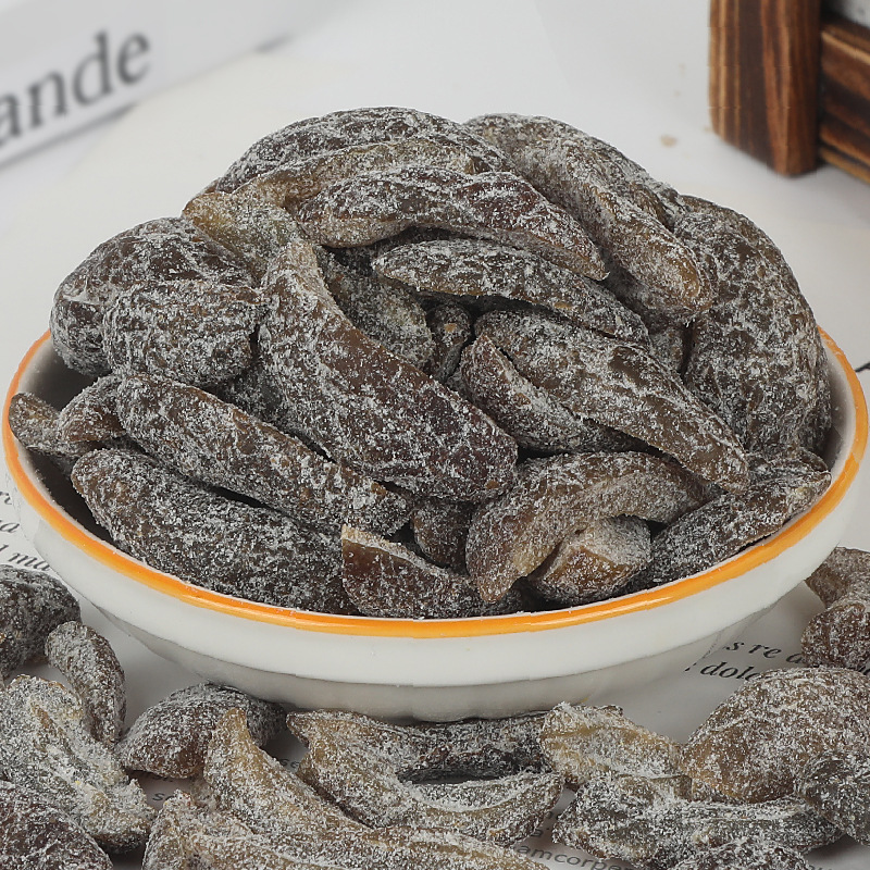 Yanjin olive strips 180g canned Chaoshan specialty soft waxy olive dry snack seedless olive candied preserved fruit