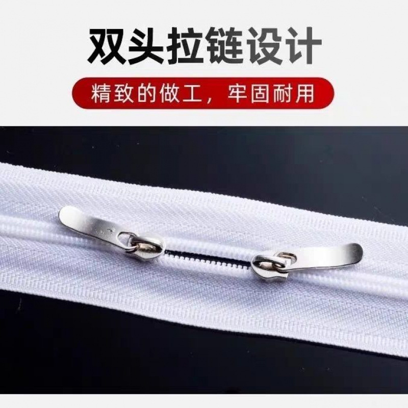 Quilt Cover, Quilt Zipper, Special Long Zipper, Two-Way Zipper Head for Double Ends