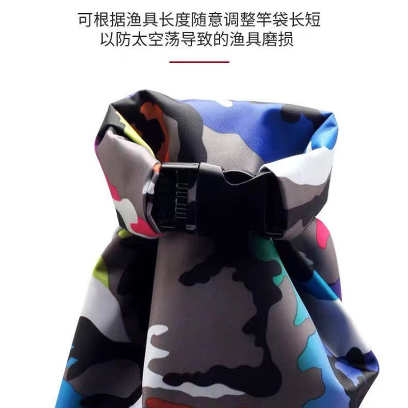 Fishing Umbrella Bag Fishing Rod Bag Canvas Storage Bag Waterproof Bag Folding Bag Portable Fishing Gear Fishing Rod Umbrella Bag