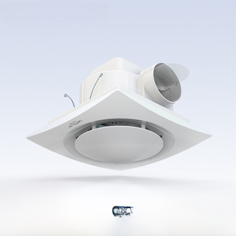 Laofang Gypsum Board Ceiling Duct Exhaust Fan Hotel Toilet Project Integrated Ceiling Ventilator 8 10 Inch