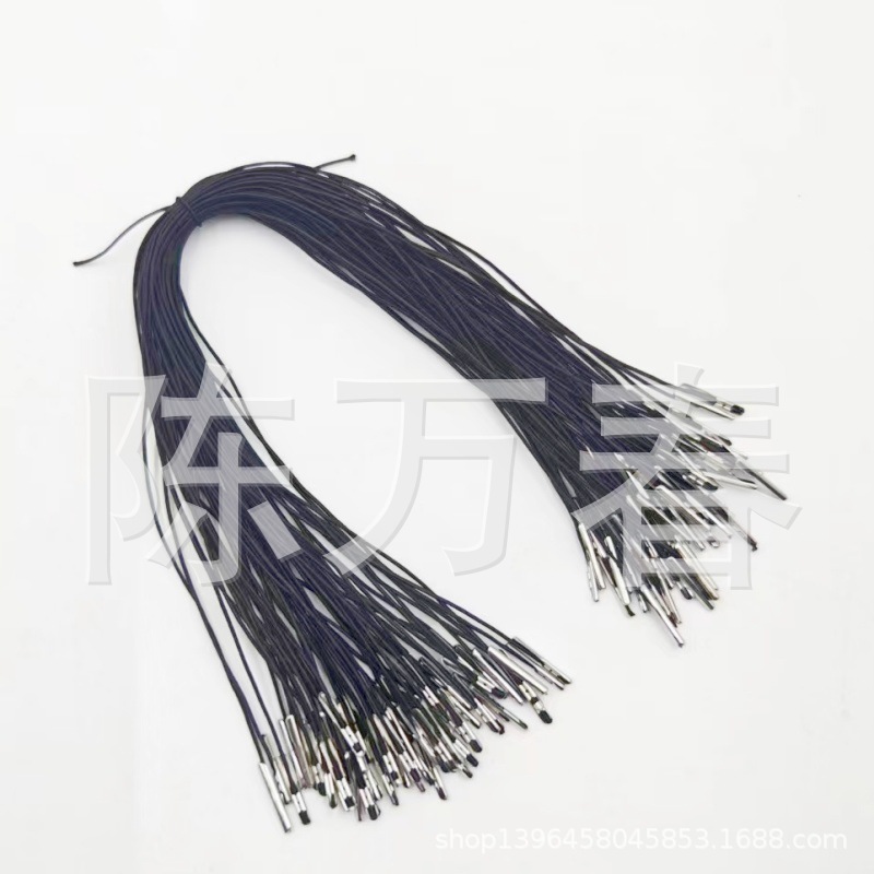 Elastic Rope with Metal Buckles on Both Ends, Mask Rope, Tag Buckle Rubber Band, Notebook Straps, Barbed Elastic Rope