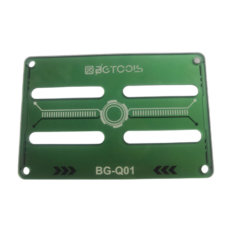 Factory Direct Sales Led Panel Light Silk-Screened Tempered Glass Panel Custom Ultra-White Precision-Engraved Glass Small Batch Customization