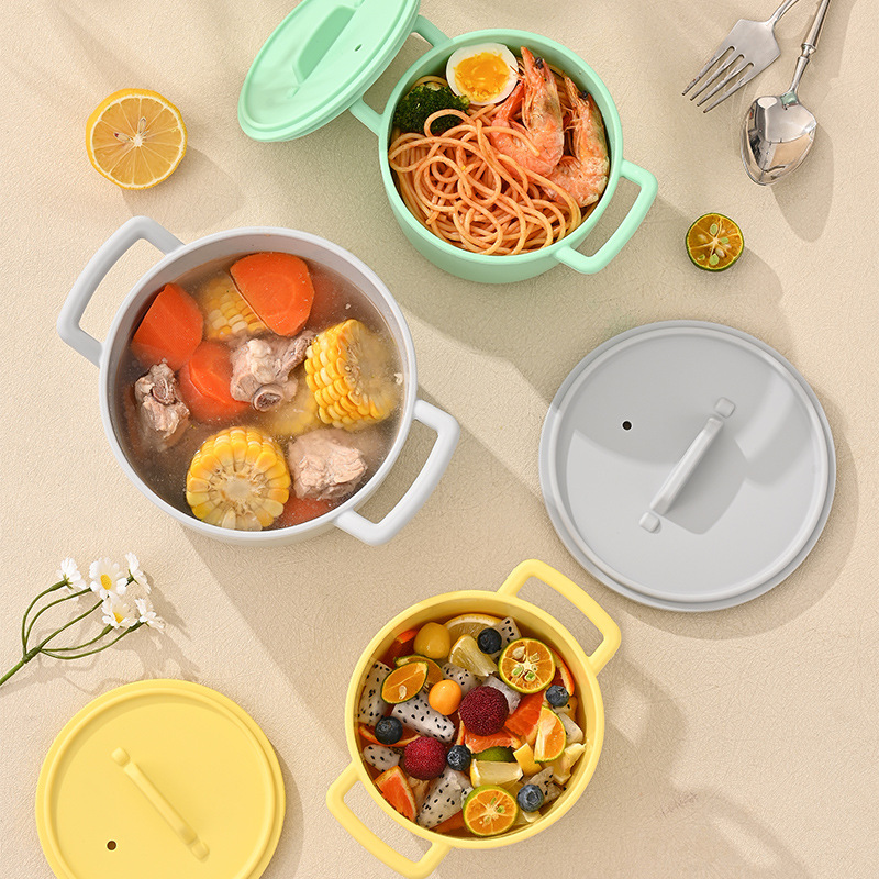 Кухонные принадлежности из силикона пищевого качества для микроволнового приготовления, пароварка для риса, устойчивая к высоким температурам, с крышкой