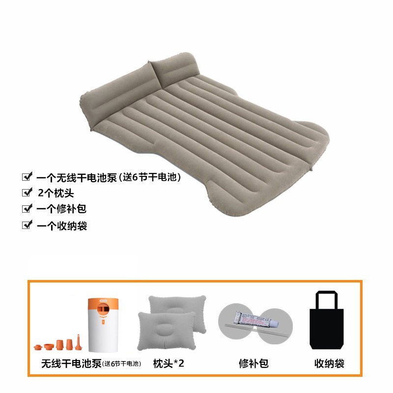 Car Inflatable Bed Suitable for Tesla Mattress Model Y/3 Car Sleeping Artifact Car Rear Sleeping Pad Travel