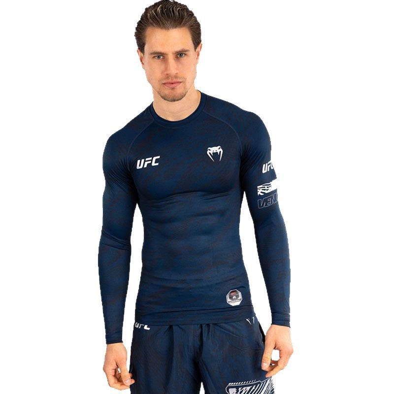 New VENUM High Stretch Fighting Training Fitness Tight Short Sleeve MMA Jiu-Jitsu Quick Dry Compression Tight