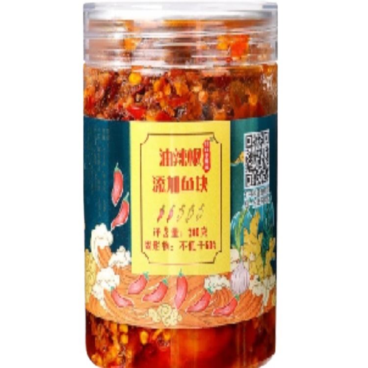 Chuan Dan Old Lady's Hand-Torn Fish Snack, Hunan Specialty Spicy Firewood Fish with Chili Sauce, Ready-To-Eat Fish Snack