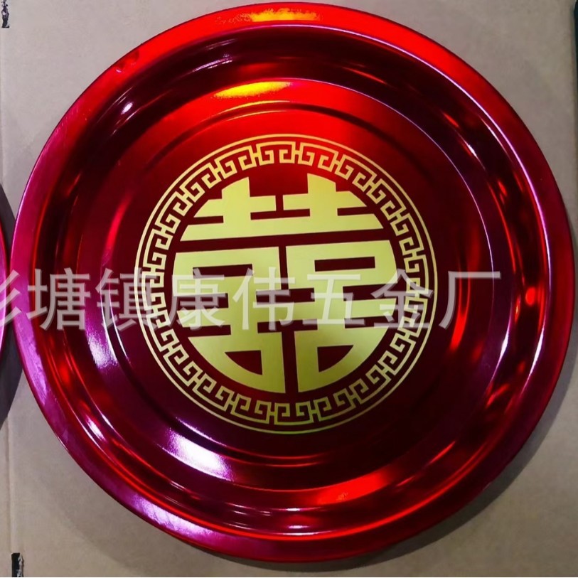 Свадебные специальные товары Kangwei нержавеющая сталь красный диск обратный край раковина прямая поставка с завода