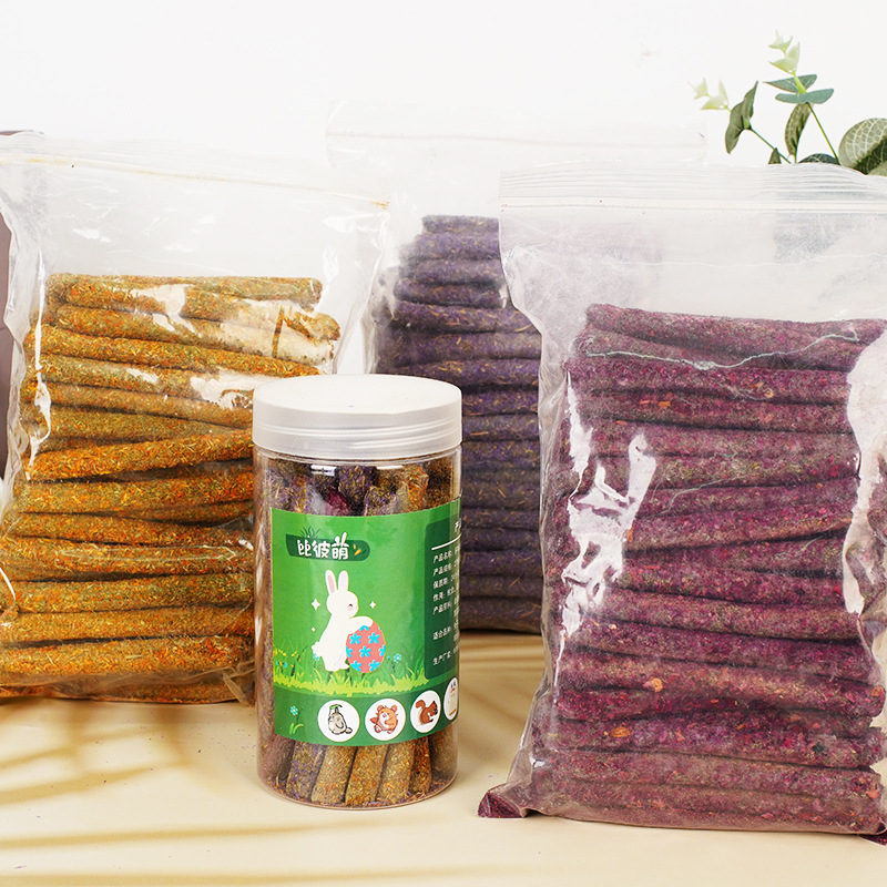 Pet Molar Petal Grass Stick Rabbit Totoro Dutch Pig Petal Alfalfa Grass Timothy Grass Stick Molar Snack