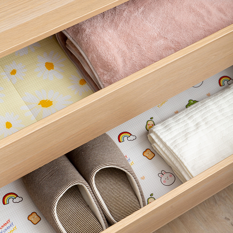 Drawer Cushion Paper Wardrobe Kitchen Cabinet Waterproof Oil-proof Dustproof Non-stick Thickened Cabinet Shoe Cabinet Household Moisture-proof Cushion