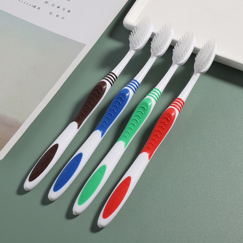 Toothbrush Hotel Disposable Toothbrush Air Travel Home Hospitality Goods Soft Hair Toothbrush Sheath Factory Wholesale