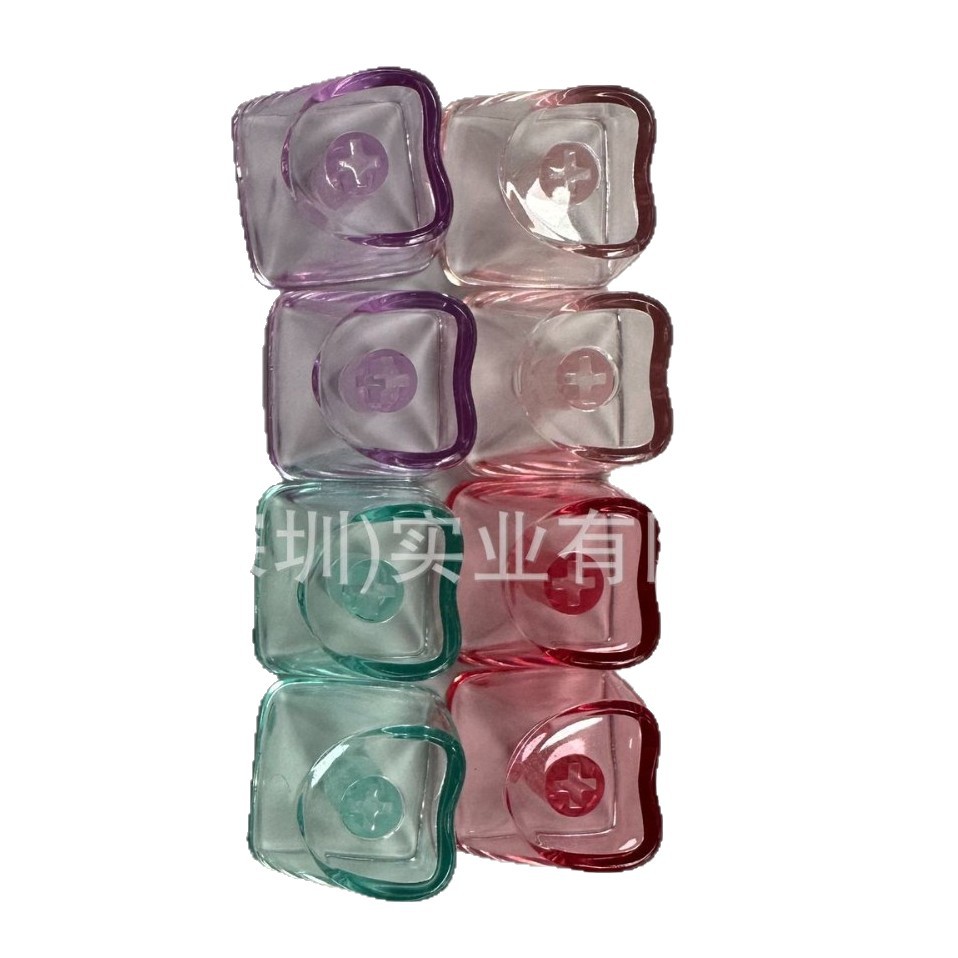 Transparent Panda Head Keyboard Keycap Moa Magnetic Switch Special Personalized Keycap Pc Transparent Material 1U Can Be Used for Colorful DIY