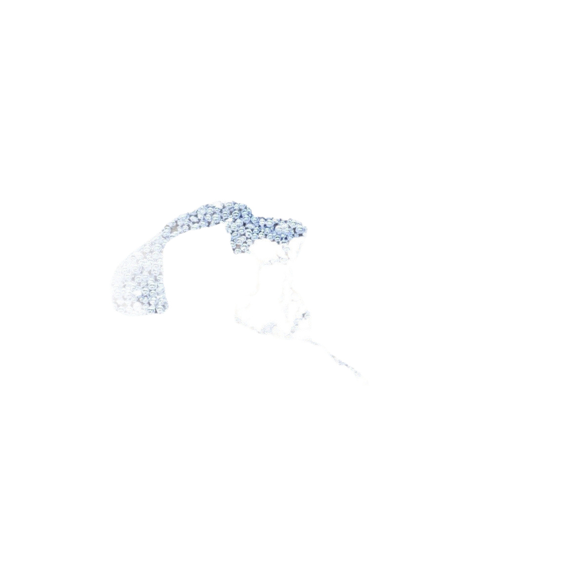 Pure Silver 9999 Chinese Silver Material Silver Particles Investment Silver Bar DIY Processing Silver Plate Silver Beads Jewelry Silver Material