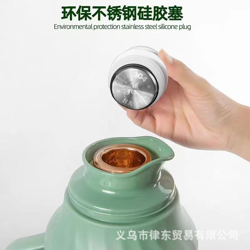Food grade 304 household thermos stainless steel bottle stopper thermos silicone stopper hot water bottle stopper boiling water bottle stopper