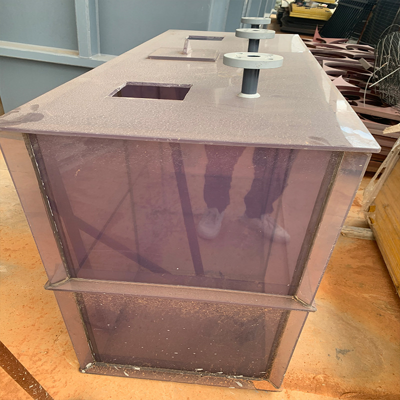 Factory Direct Sales Pvc Transparent Plexiglass Test Box Smelting Extraction Equipment Groove Reactor Manufacturer Wholesale