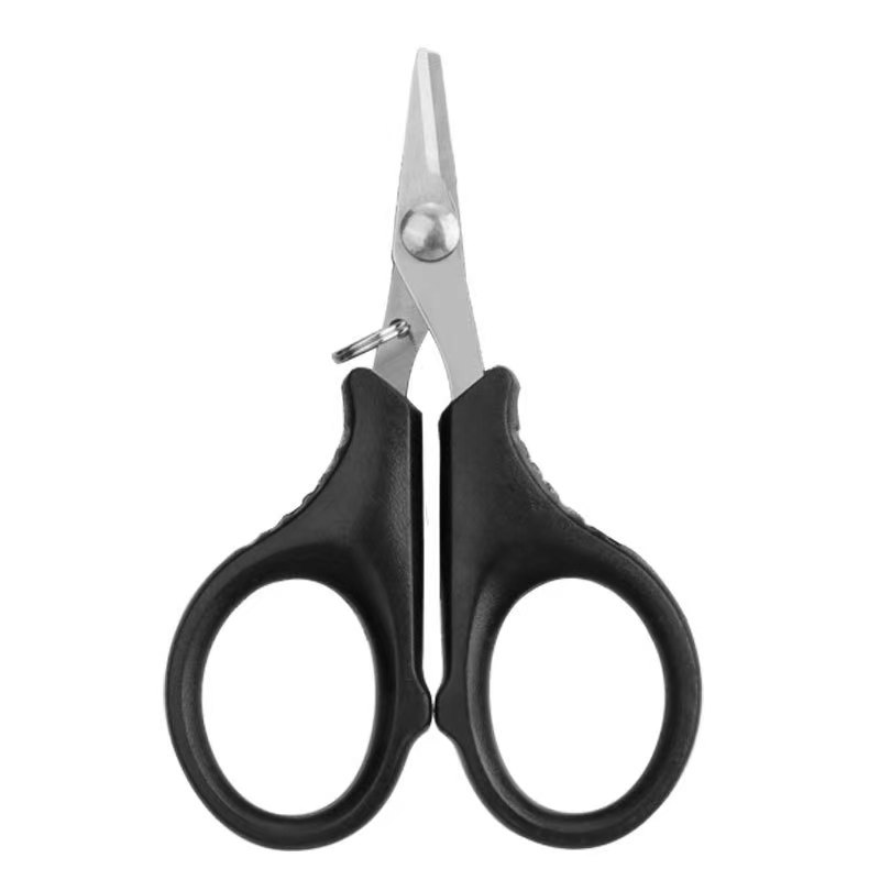 Stainless steel fishing line scissors multifunctional fishing small scissors outdoor fishing gear lead leather nylon line forceps scissors