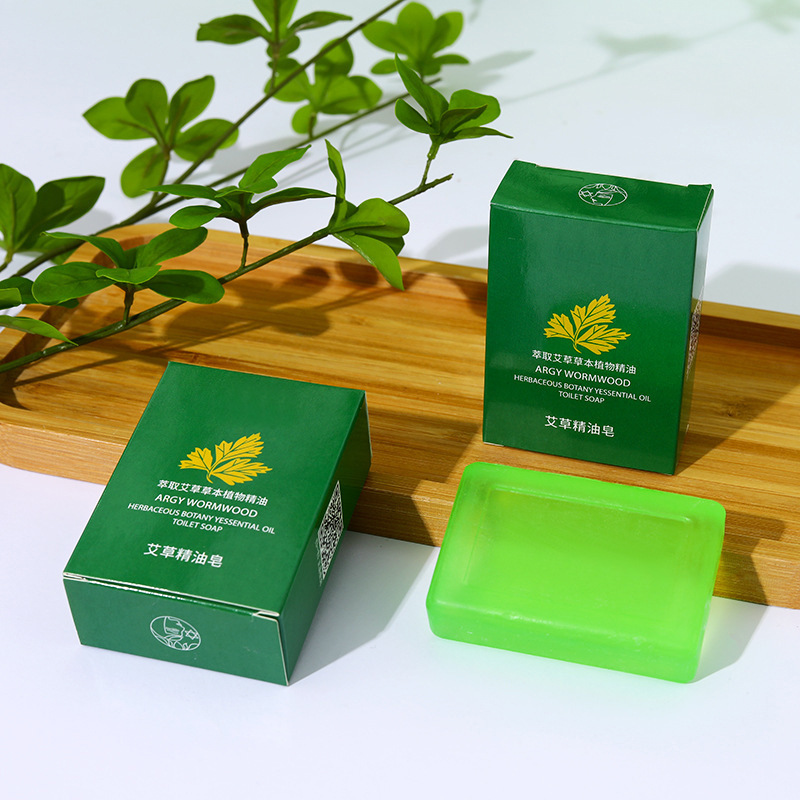 Wormwood soap wormwood plant soap soap men and women cleaning bath handmade essential oil medicine soap fat removing soap natural bath