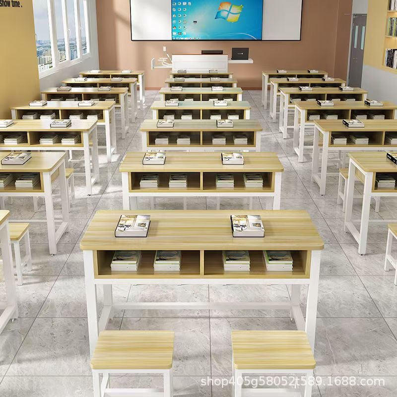 Оптовая продажа столов и стульев, учебные столы, репетиторские столы, маленькие обеденные столы, полный комплект двойных столов, детские письменные столы