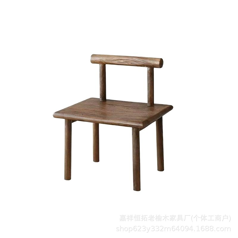 Wabi-Sabi Style Tea Brewing Table with Stove for Outdoor Courtyard, Solid Wood Charcoal Stove for Homestay, Barbecue Grill, Hot Pot Table, Old Tree Stump Square Table
