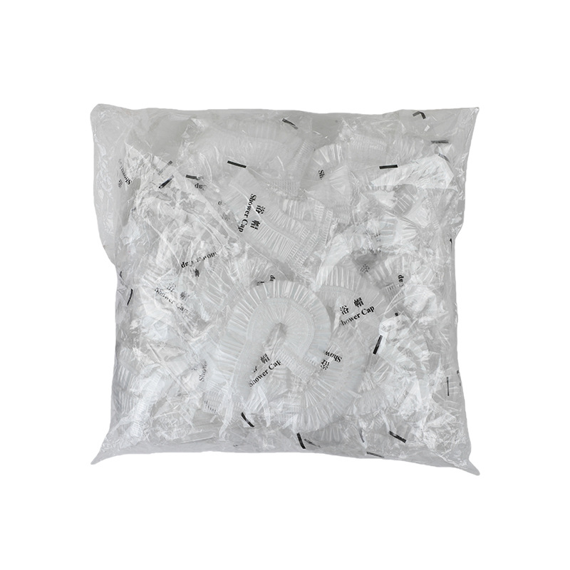 Disposable Shower Cap Individually Packaged Hotel B&B Beauty Salon Strip Enlarged Thickened Waterproof Dustproof Headgear Ready for Sale