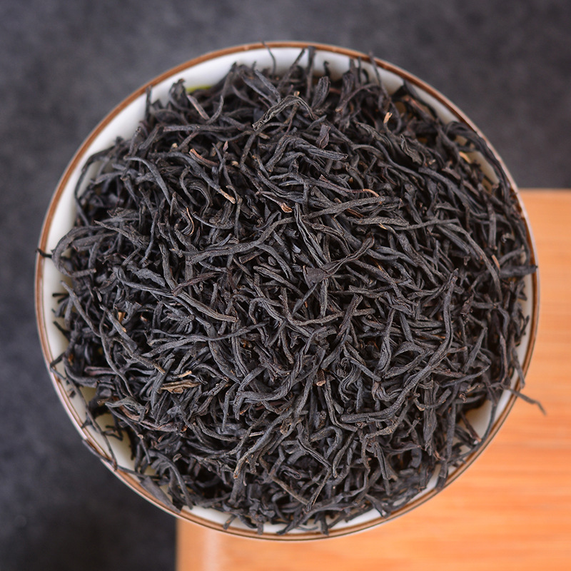 Zhengshan small black tea bulk spring tea authentic Wuyishan Tongmuguan Luzhou-flavor new tea 500g self-sealing bag