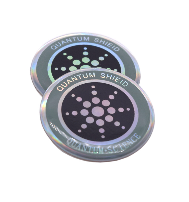 Mobile phone anti-radiation stickers naked stickers black technology mobile phone quantum shield negative ion energy mobile phone stickers in stock