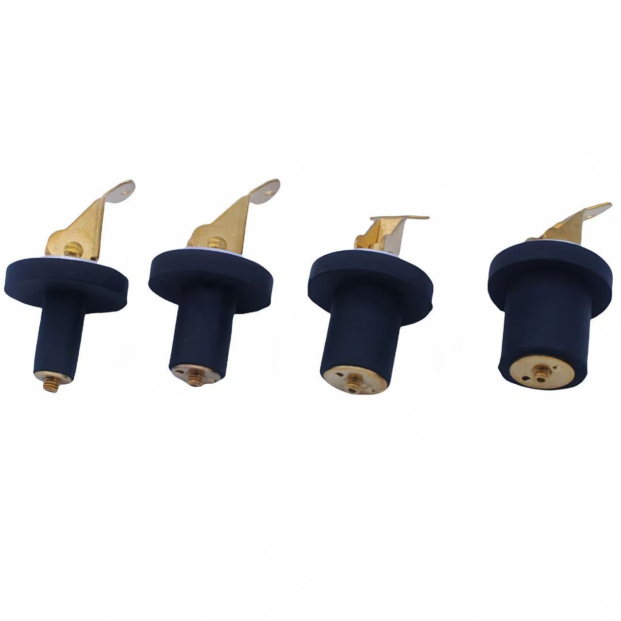Brass Rubber Plug Drain Plug Sealing Plug Yacht Marine Hardware Car Water Plug Car Water Plug