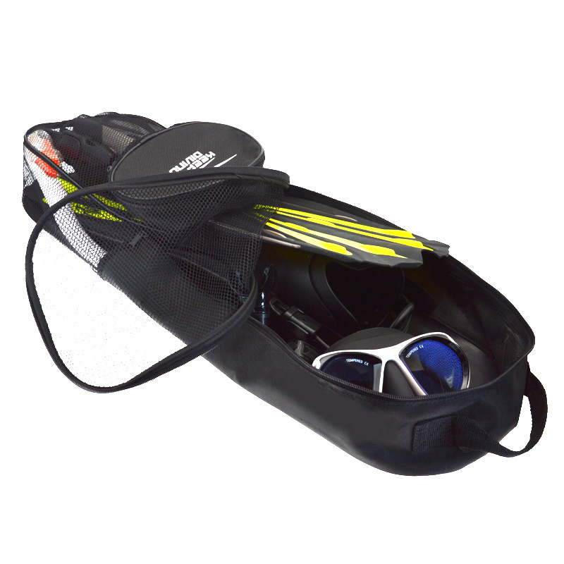 Pvc Snorkeling Sambo Bag Adjustable Shoulder Strap Two-Way Zipper Equipment Bag Diving Storage Storage Bag Portable